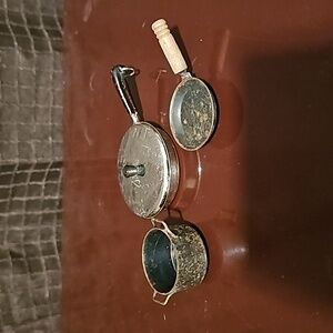 Vintage Fridge Magnets - Set of 3 - Pot and Pans